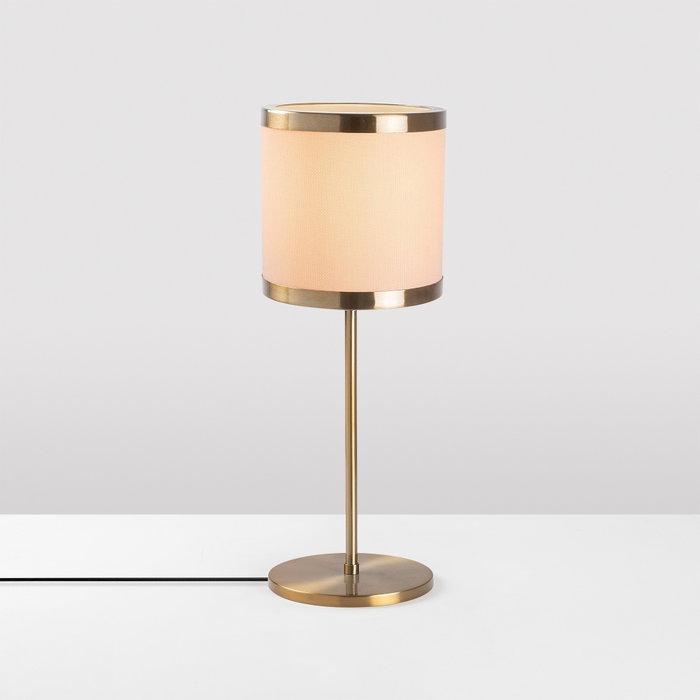 Opviq Way - 11611 Lámpara de mesa vintage con tapa de cristal